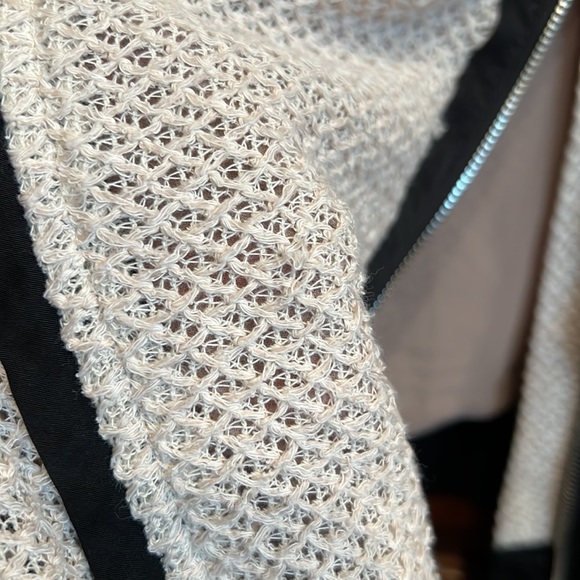 RACHEL Rachel Roy Zip Front Lightweight Sweater / Blazer with Pockets. Size 4. - Picture 12 of 12